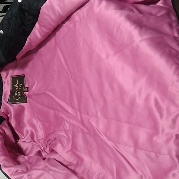 FINAL SALE! Coach Monogram Quilted Coat Sz. S/P Very Good Condition - Picture 8 of 16